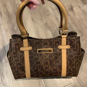 New with tags! Brown Calvin Klein purse